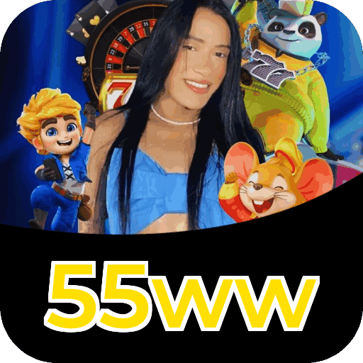 Catálogo slots 55ww mostrando top jogos Gates Olympus Sweet Bonanza Fortune Tiger Big Bass volatilidade RTP